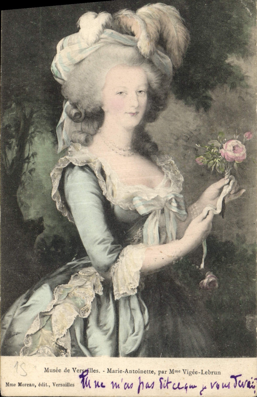 CPA Musee de Versailles Marie Antoinette 