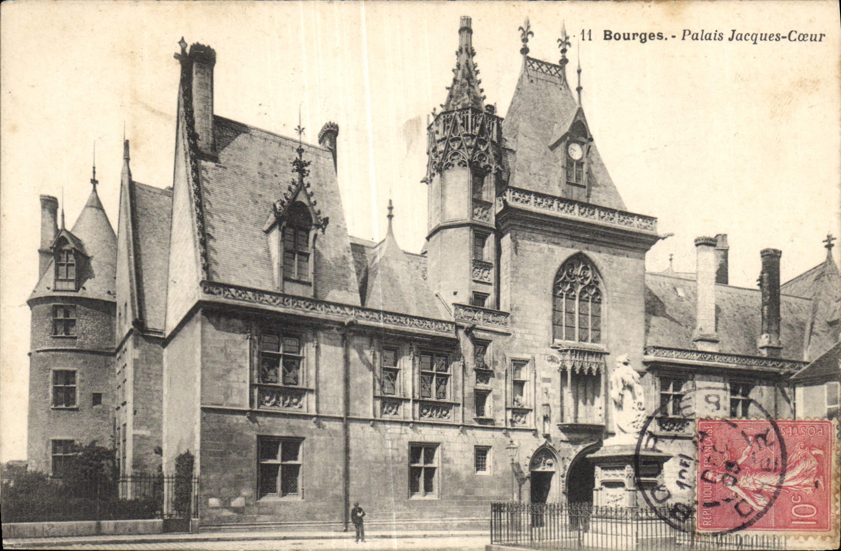 CPA Bourges Palais Jacques Coeur 