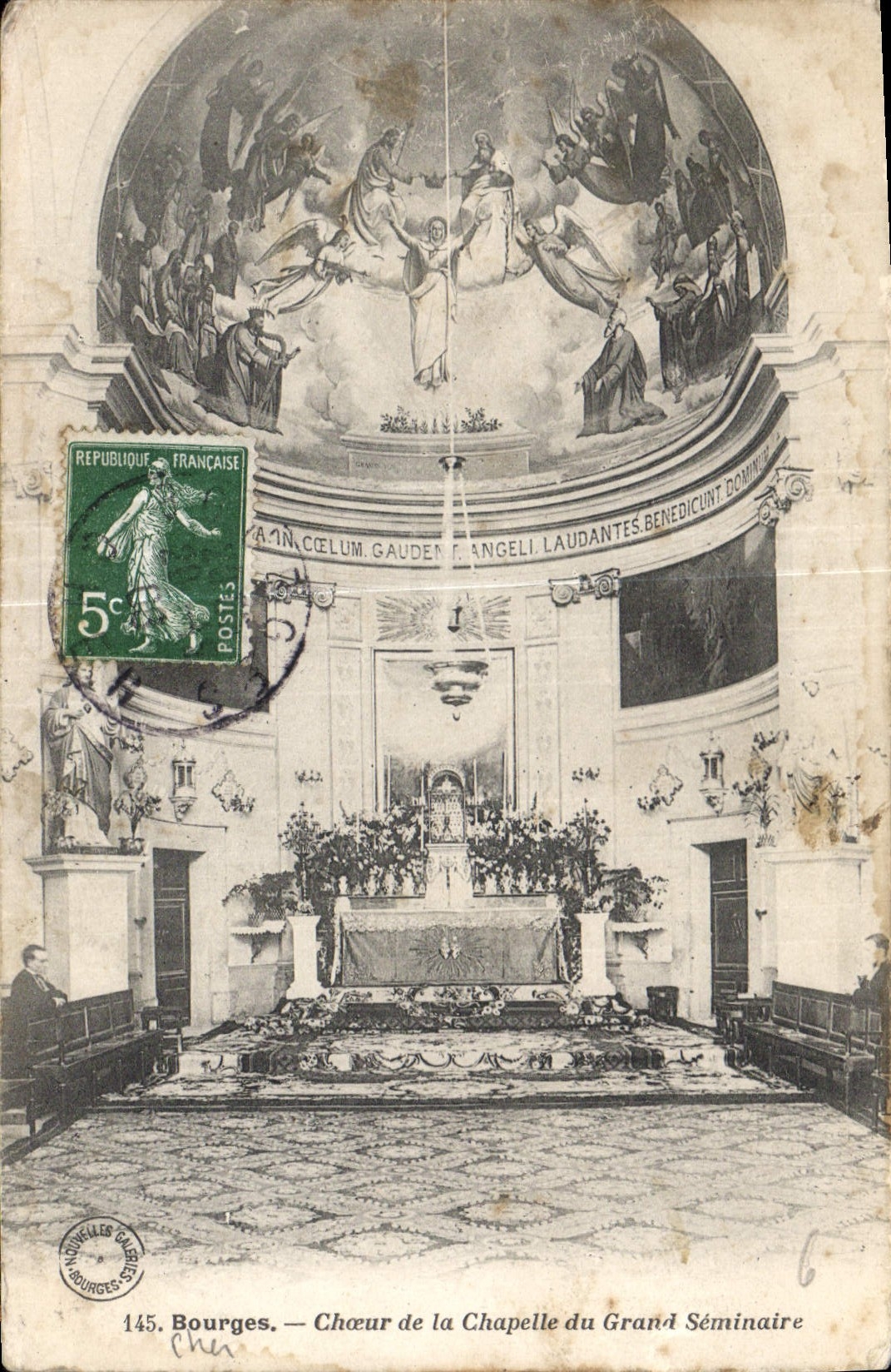 CPA Bourges Choeur de la Chapelle du Grand Seminaire 