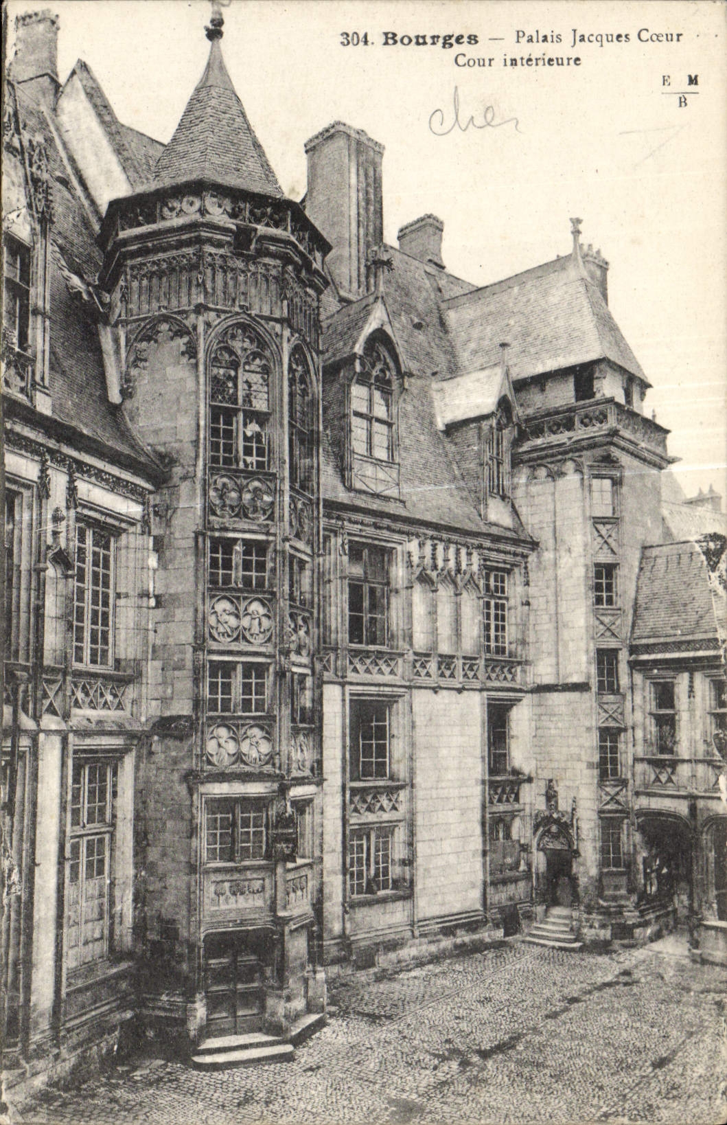 CPA Bourges Palais Jacques Coeur 