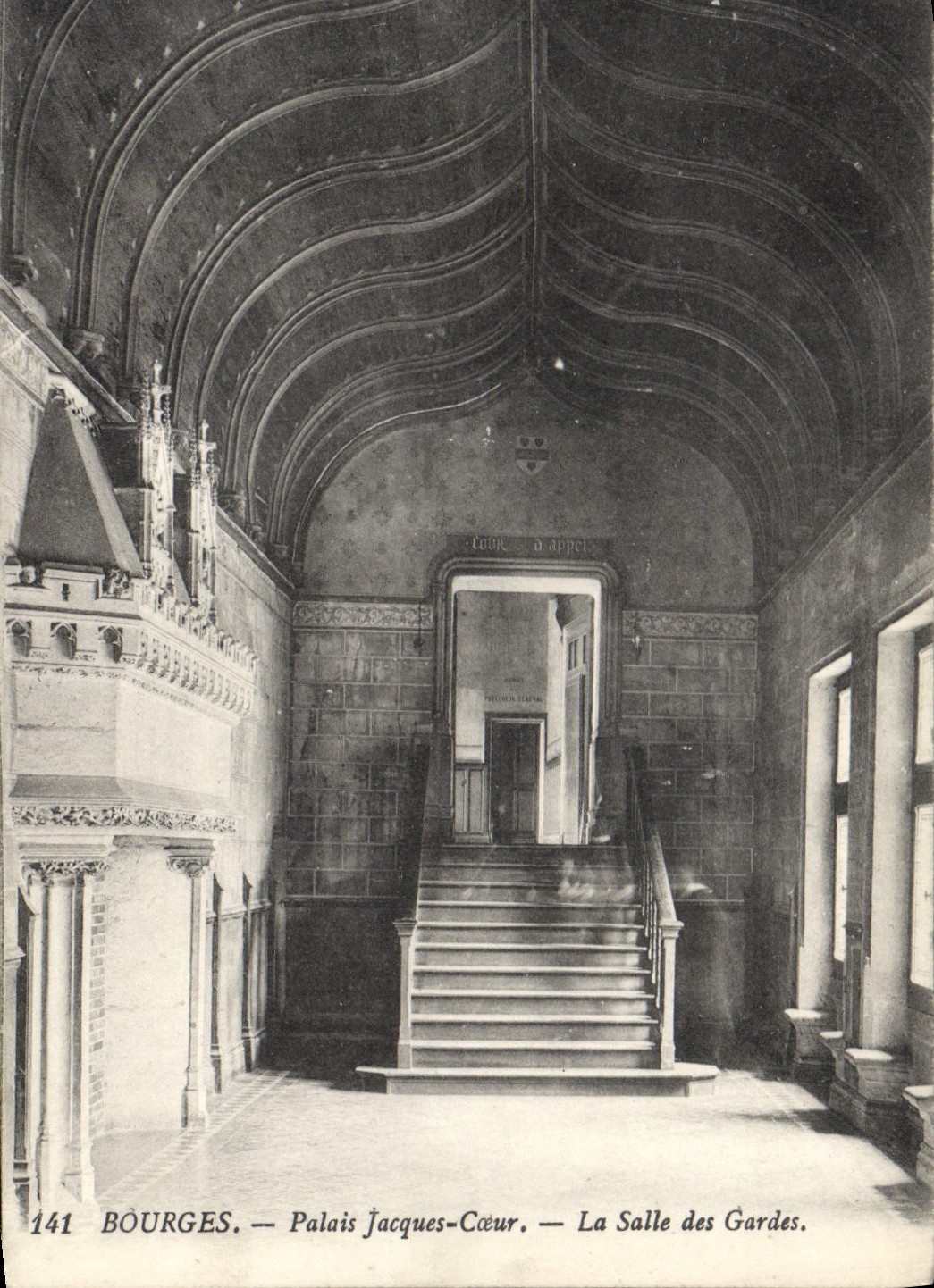 CPA Bourges Palais Jacques Coeur La Salle des Gardes 