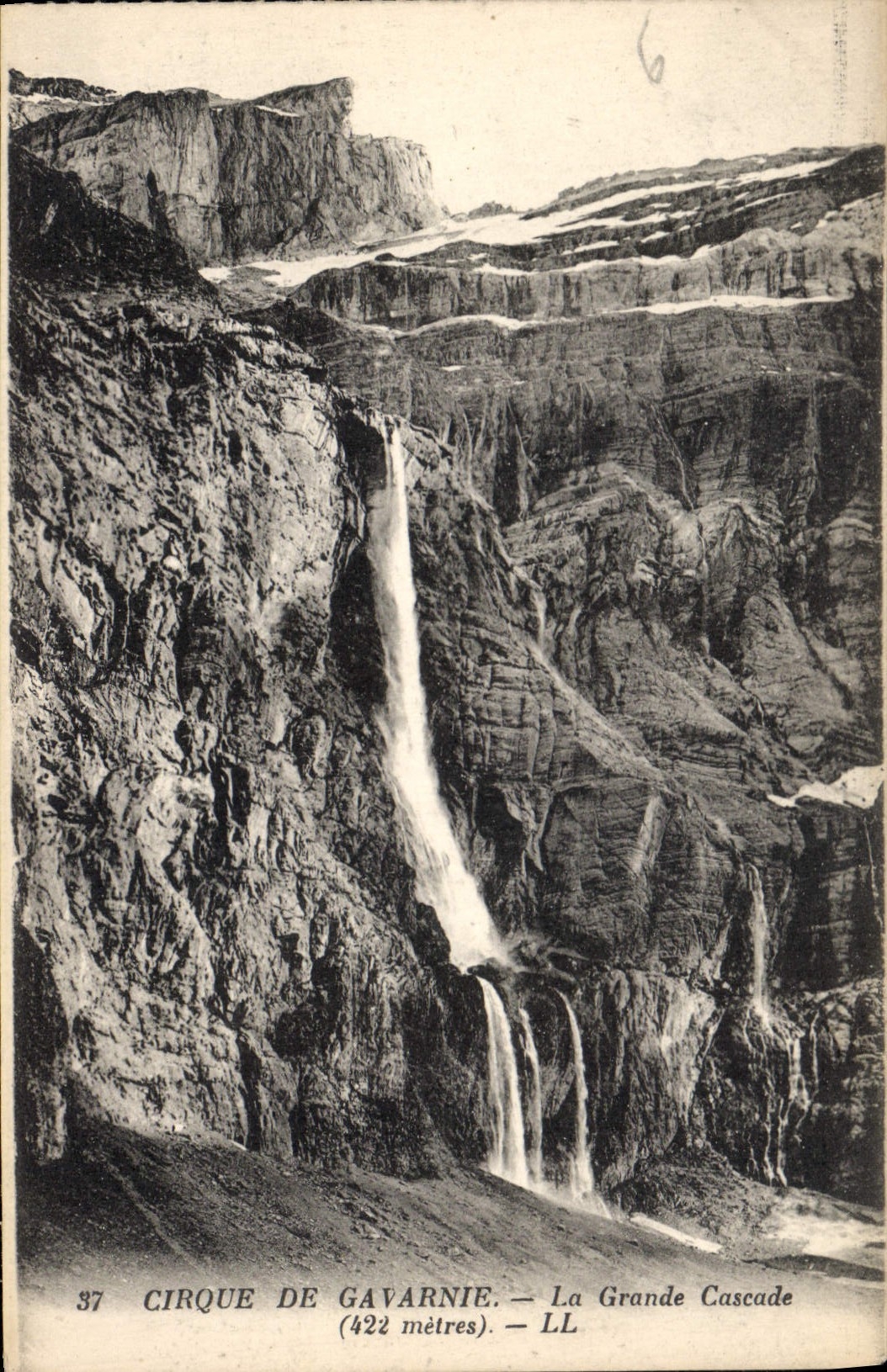 CPA Cirque de Gavarnie La Grande Cascade 