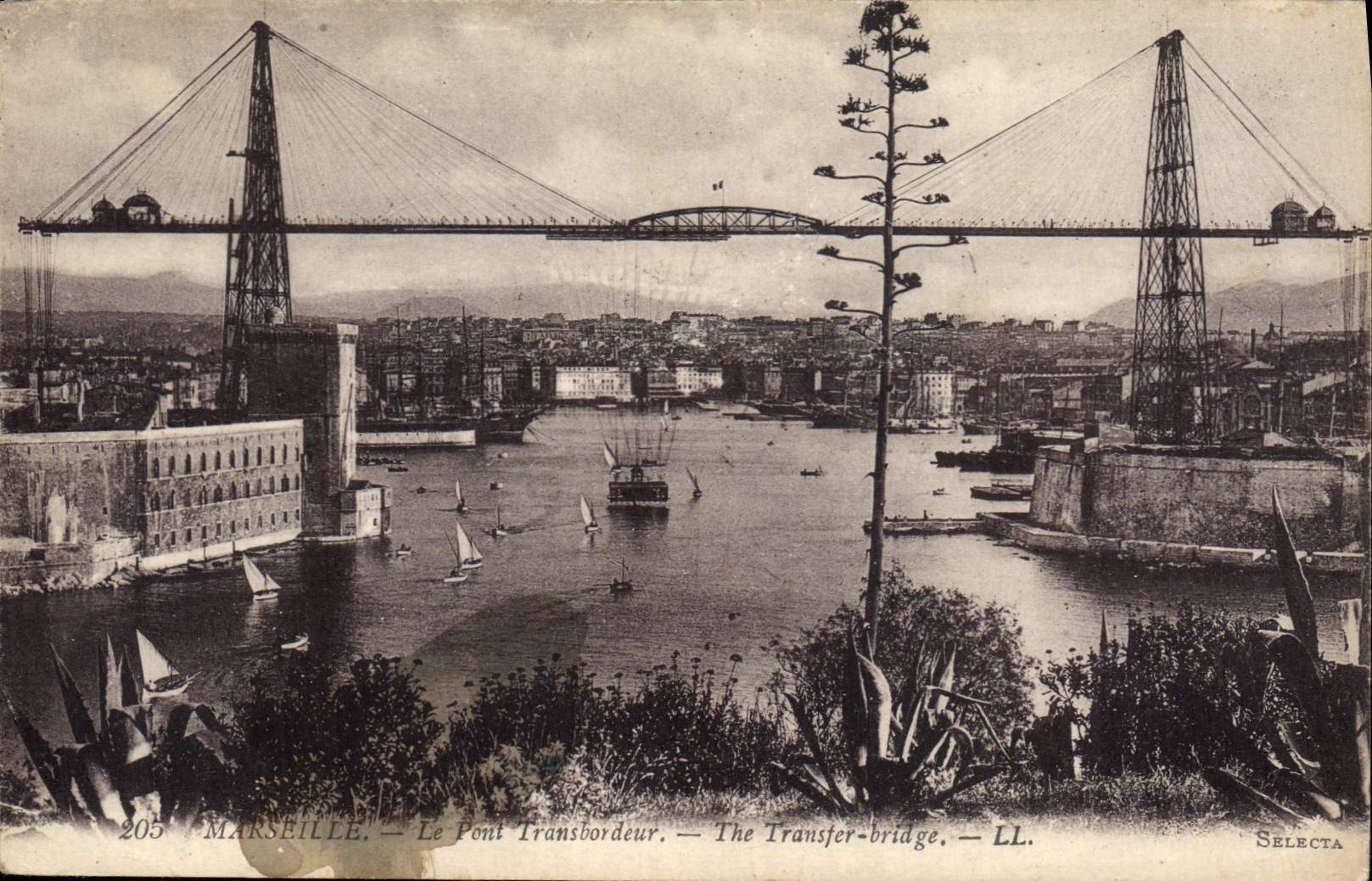 CPA Marseille le Pont Transbordeur 