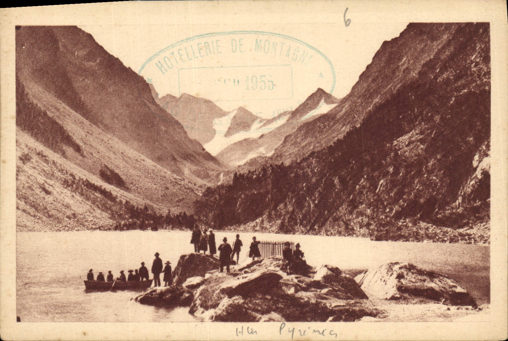 CPA Cauterets le Lac de Gaube 