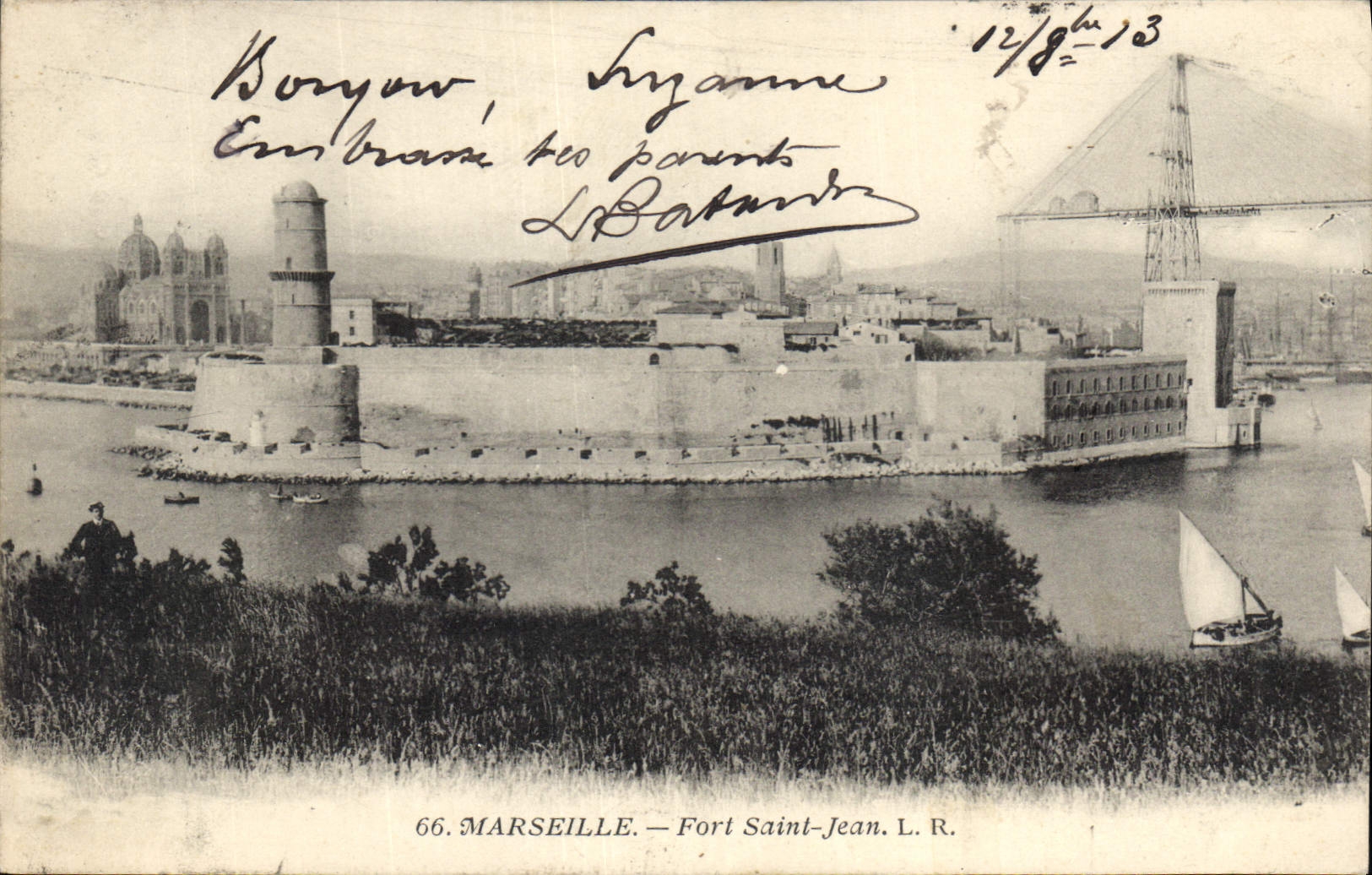 CPA Marseille Fort Saint Jean 