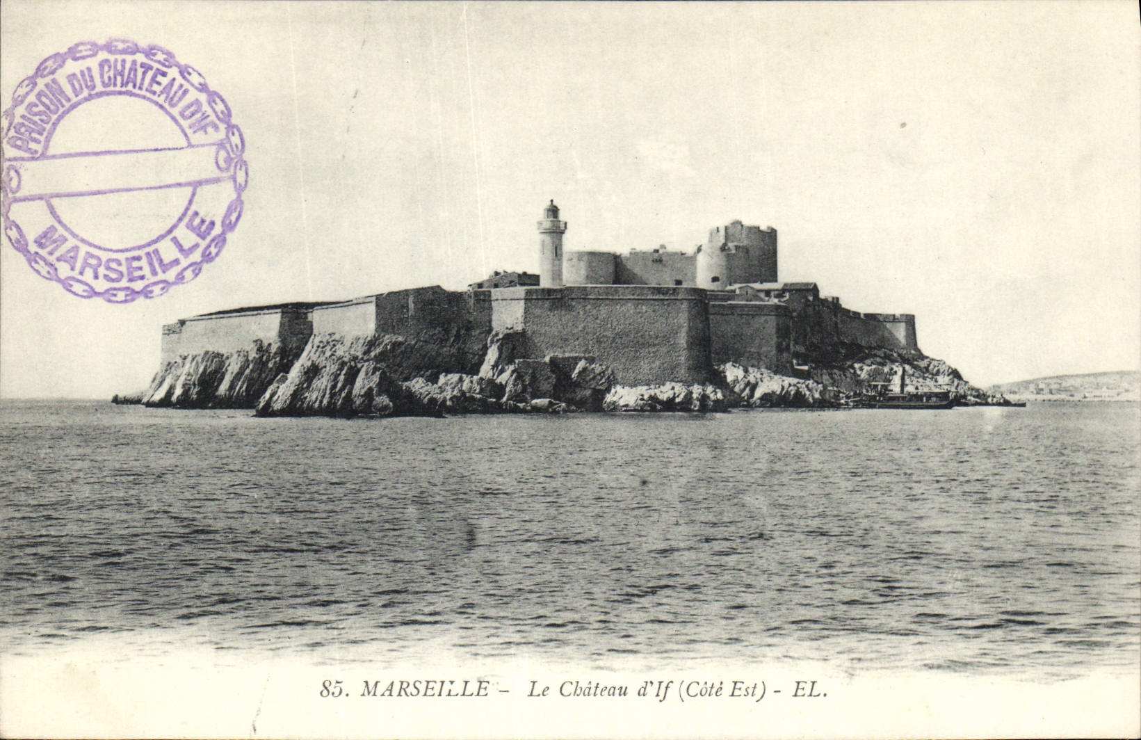 CPA Marseille le Chateau d'If Cote Est