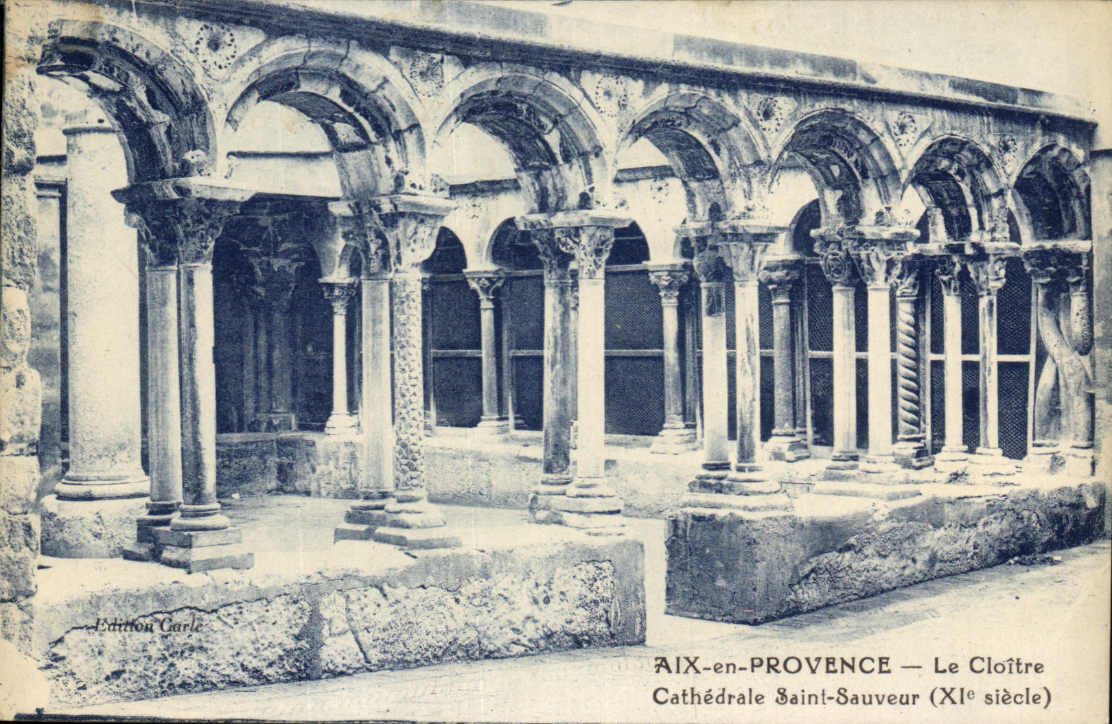 CPA Aix en Provence le Cloitre Cathedrale Saint Sauveur XI siecle 