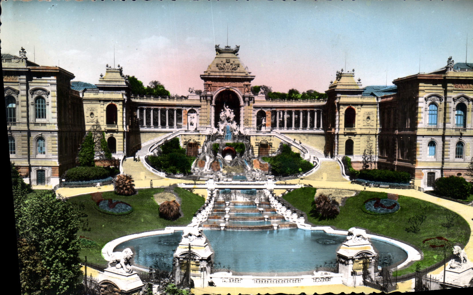 CPA Le Littoral Mediterraneen Marseille le Palais Longchamp 