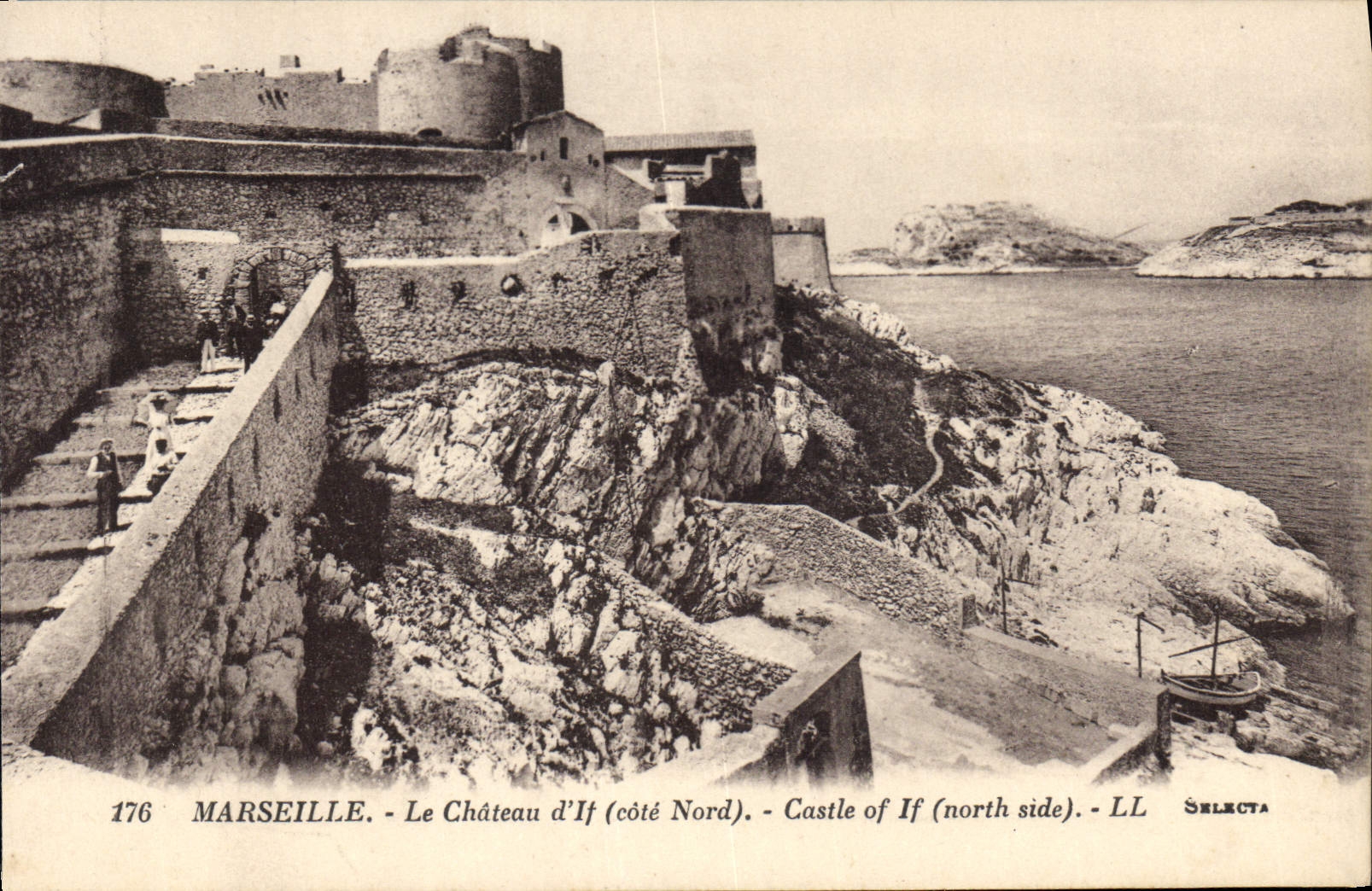 CPA Marseille le Chateau d'If cote Nord