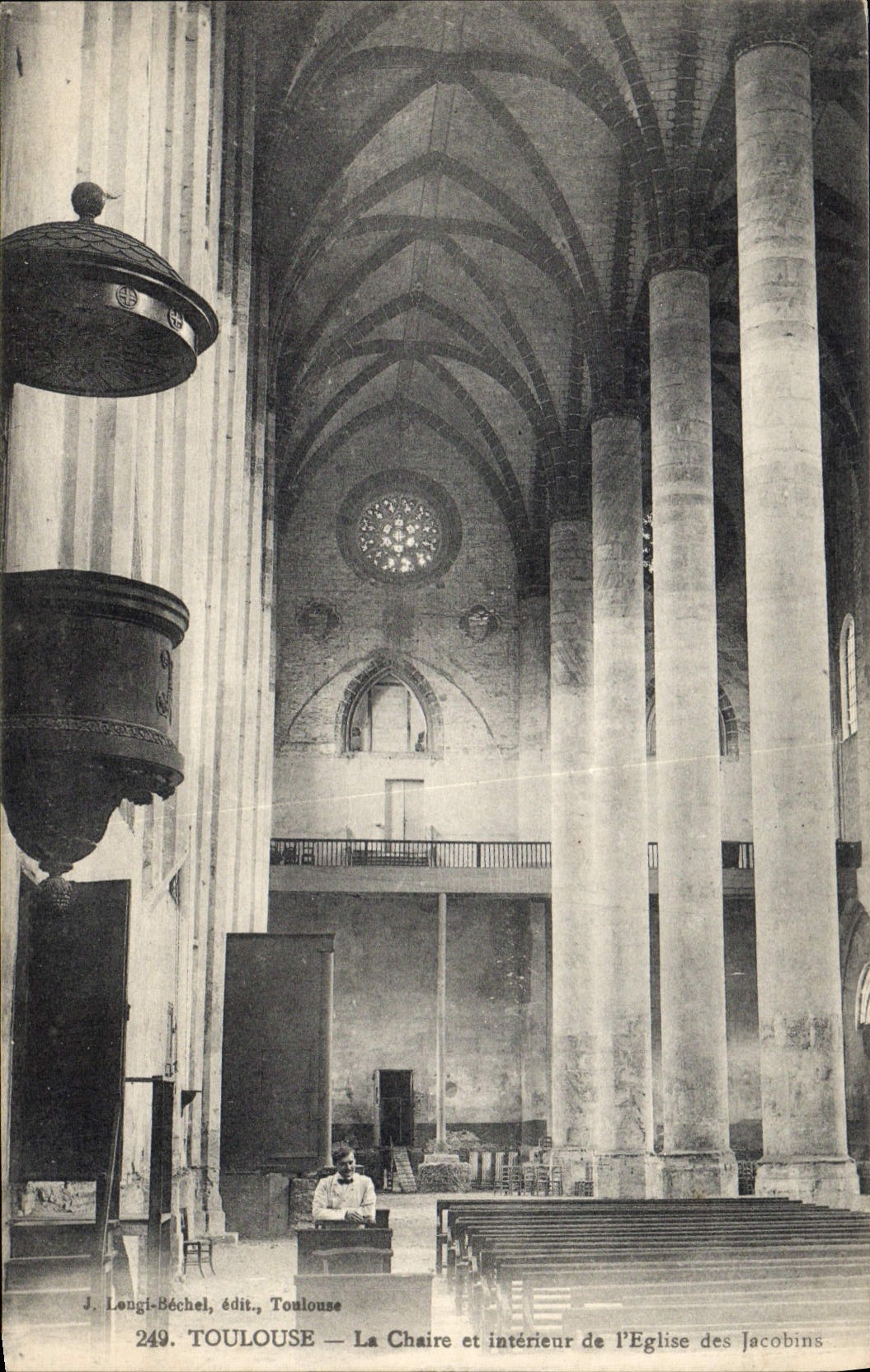 CPA Toulouse la Chaire et Laterieur de l'eglise des Jacobins 