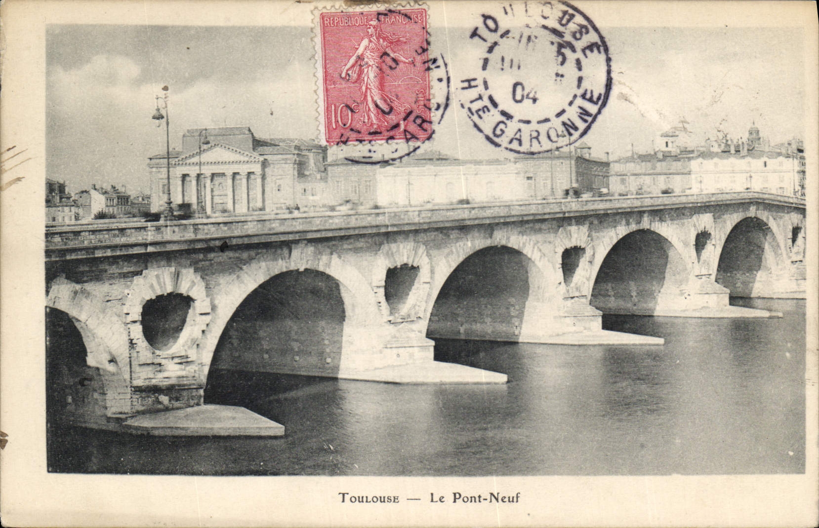 CPA Toulouse le Pont Neuf 