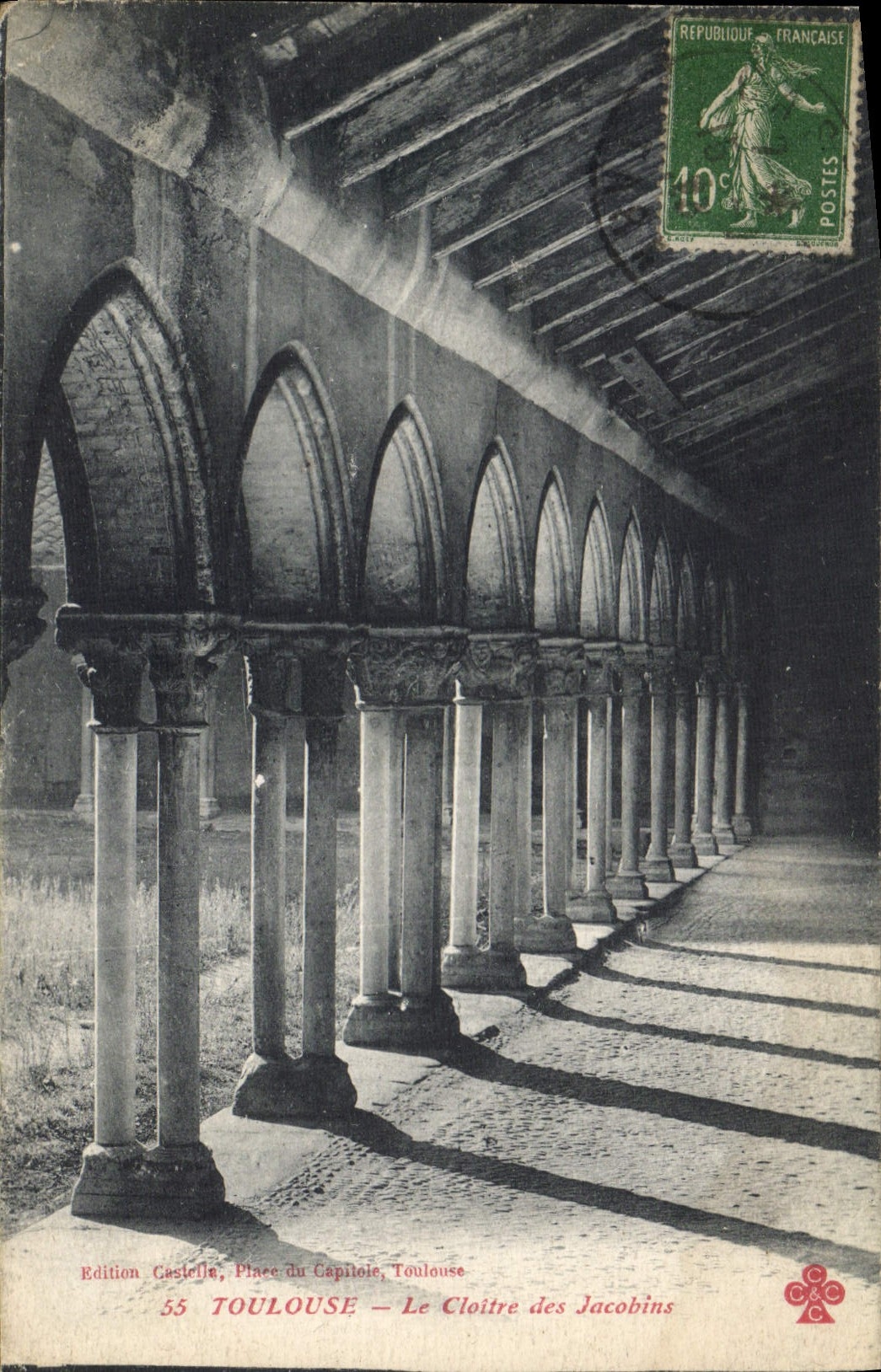 CPA Toulouse le cloitre des jacobins 