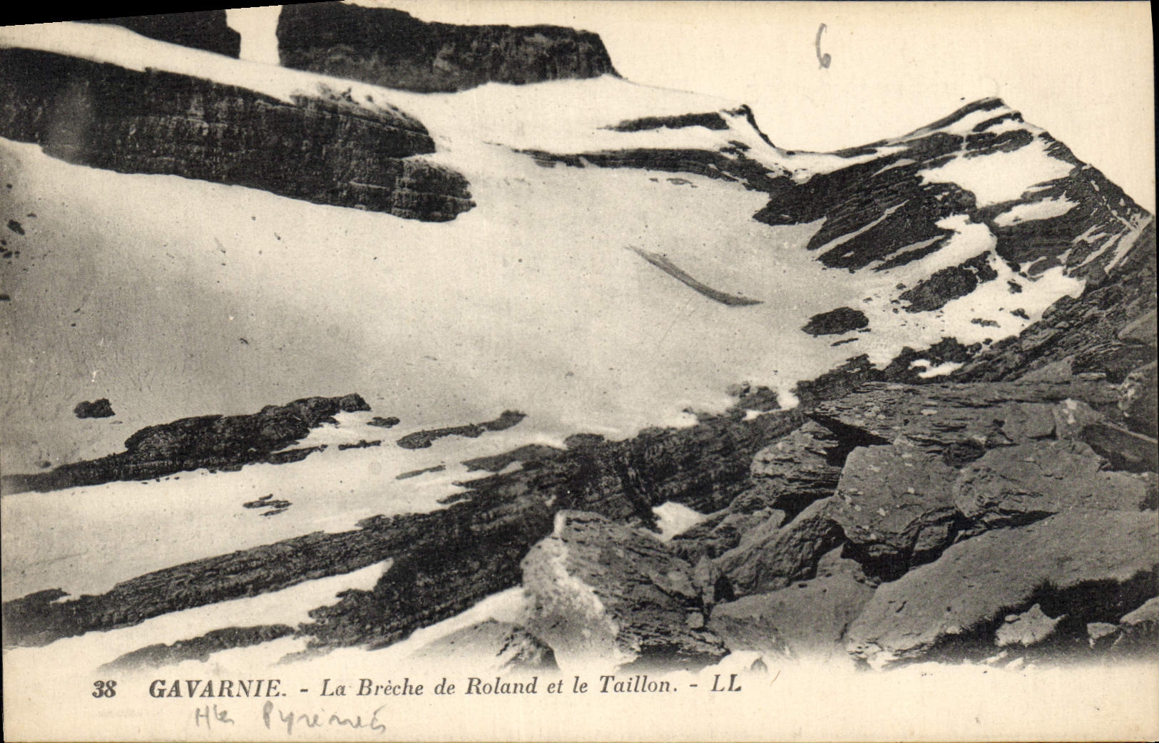 CPA Gavarnie la Breche de Roland et Taillon 