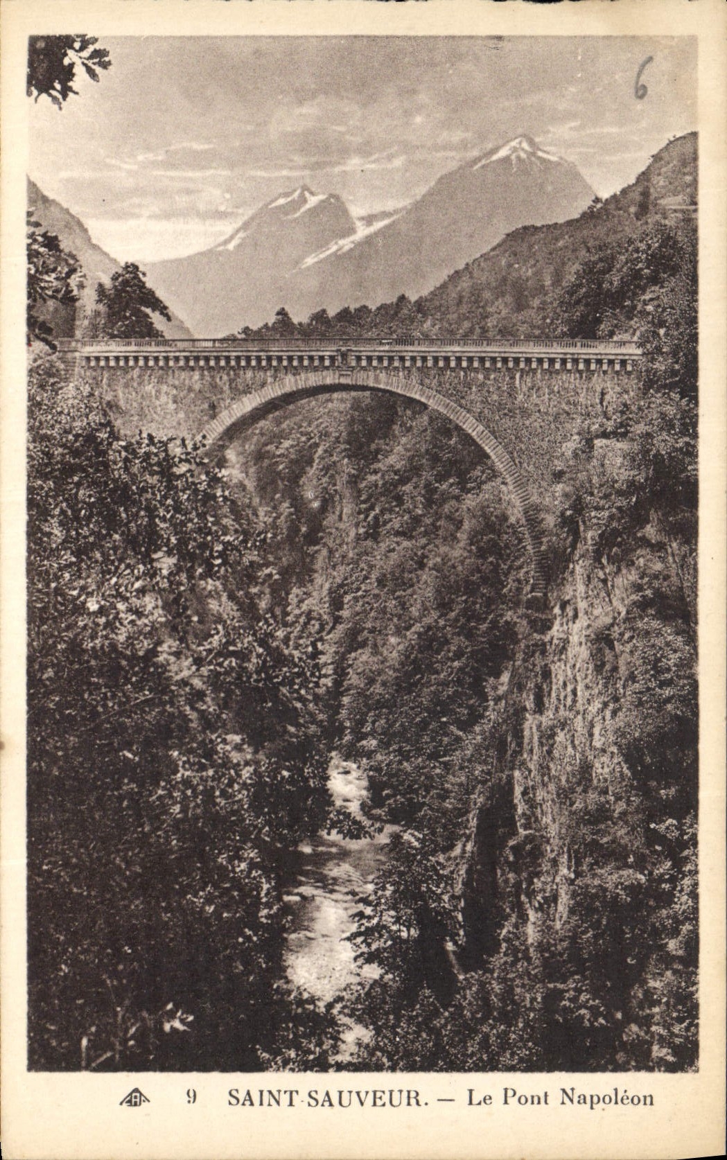 CPA Saint Sauveur le Pont Napoleon 