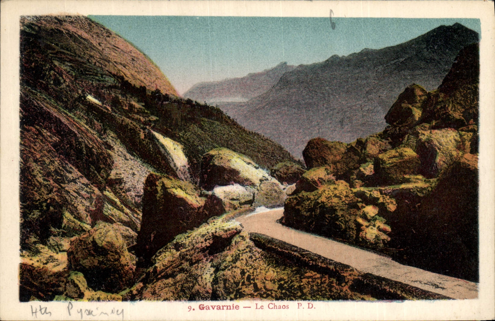 CPA Gavarnie Le Chaos 