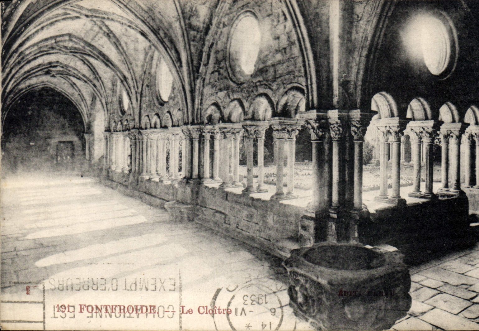 CPA Fontfroide Le cloitre