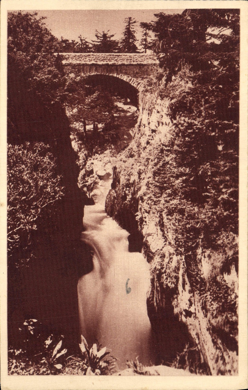 CPA Cauterets Le Pont d'Espagne 