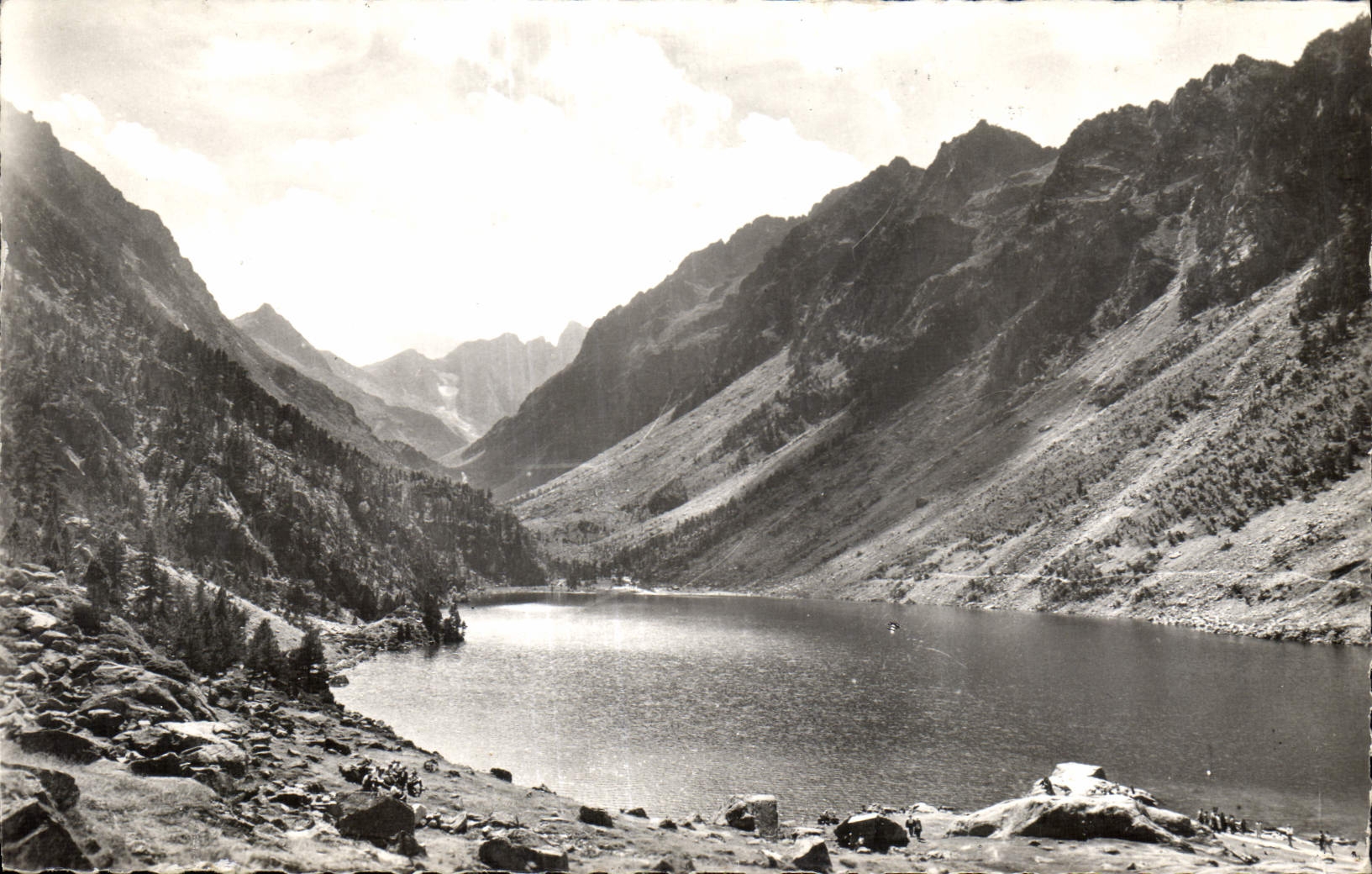 CPA Environs de Cauterets Htes Pyrenees Le Lac de Gaube