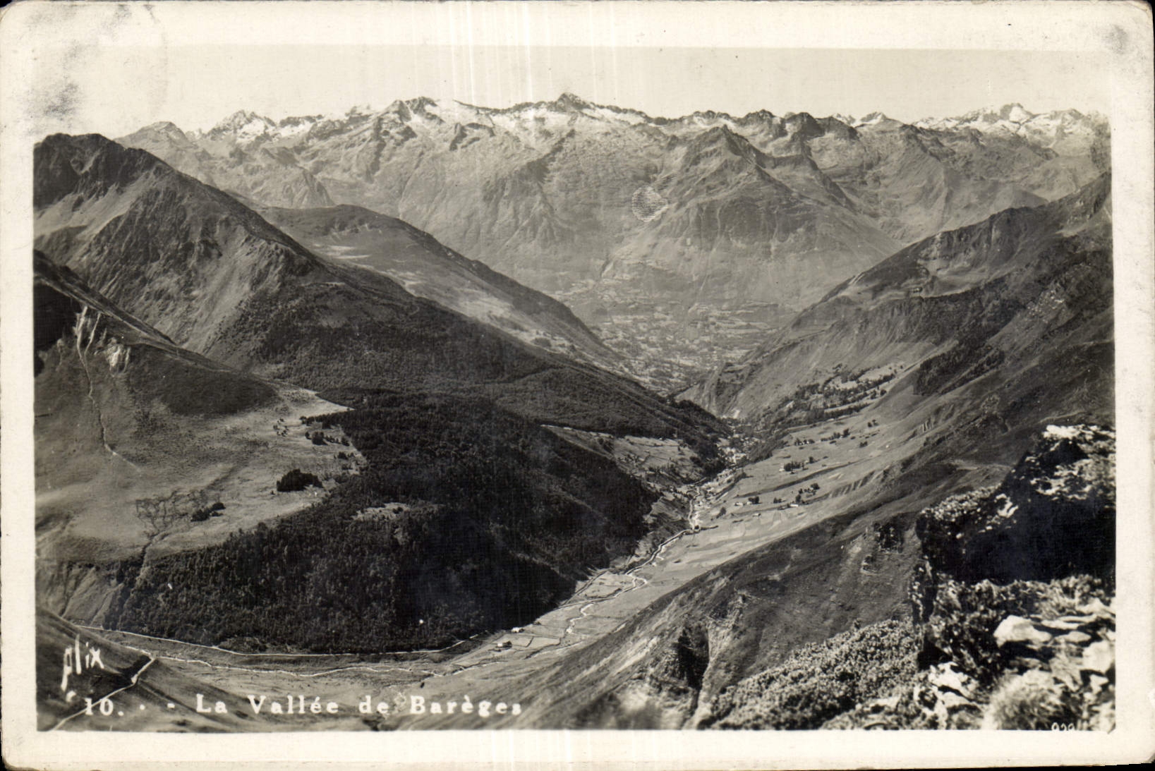 CPA La Vallee de Bareges 
