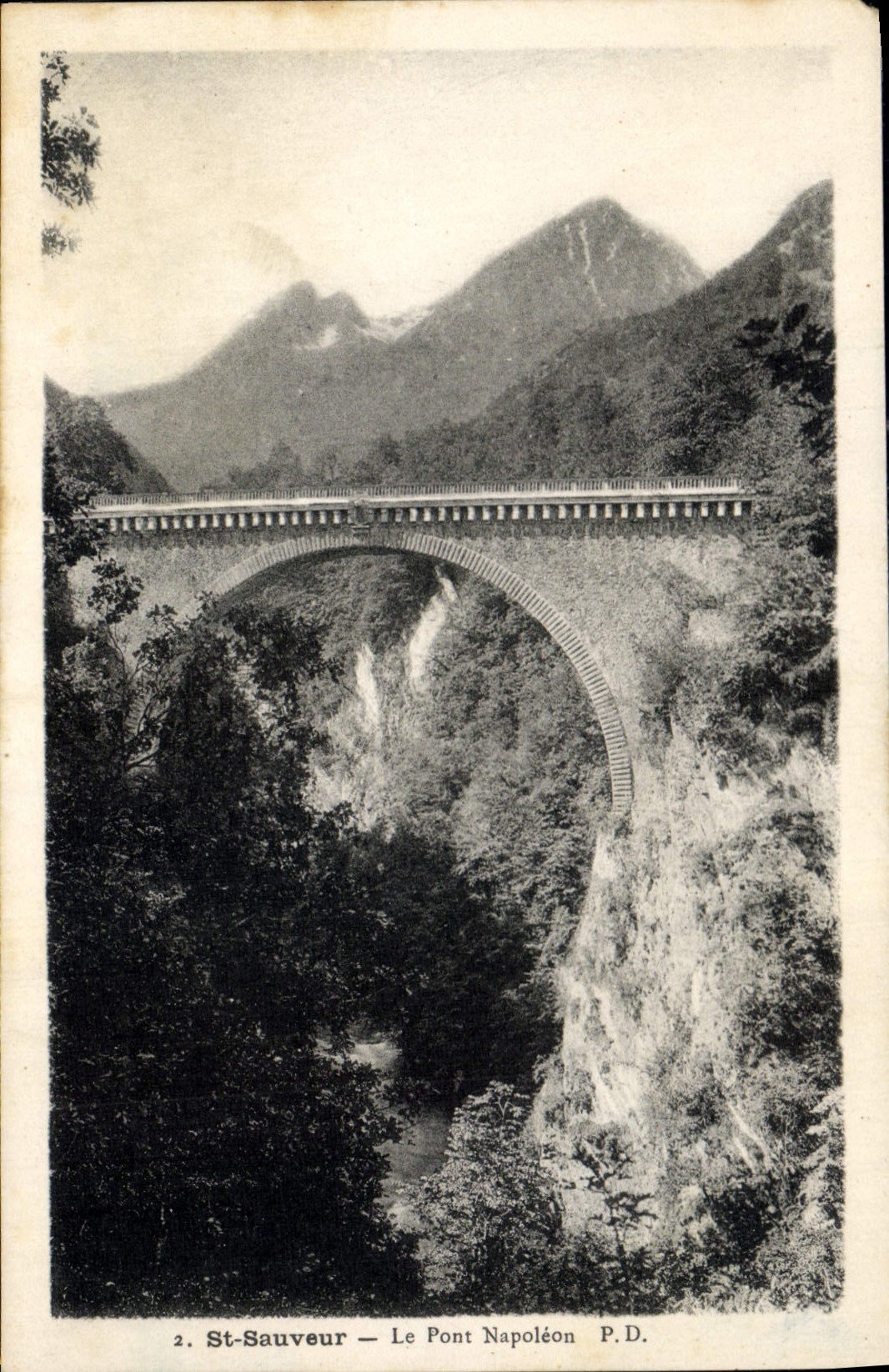 CPA St Sauveur le Pont Napoleon 