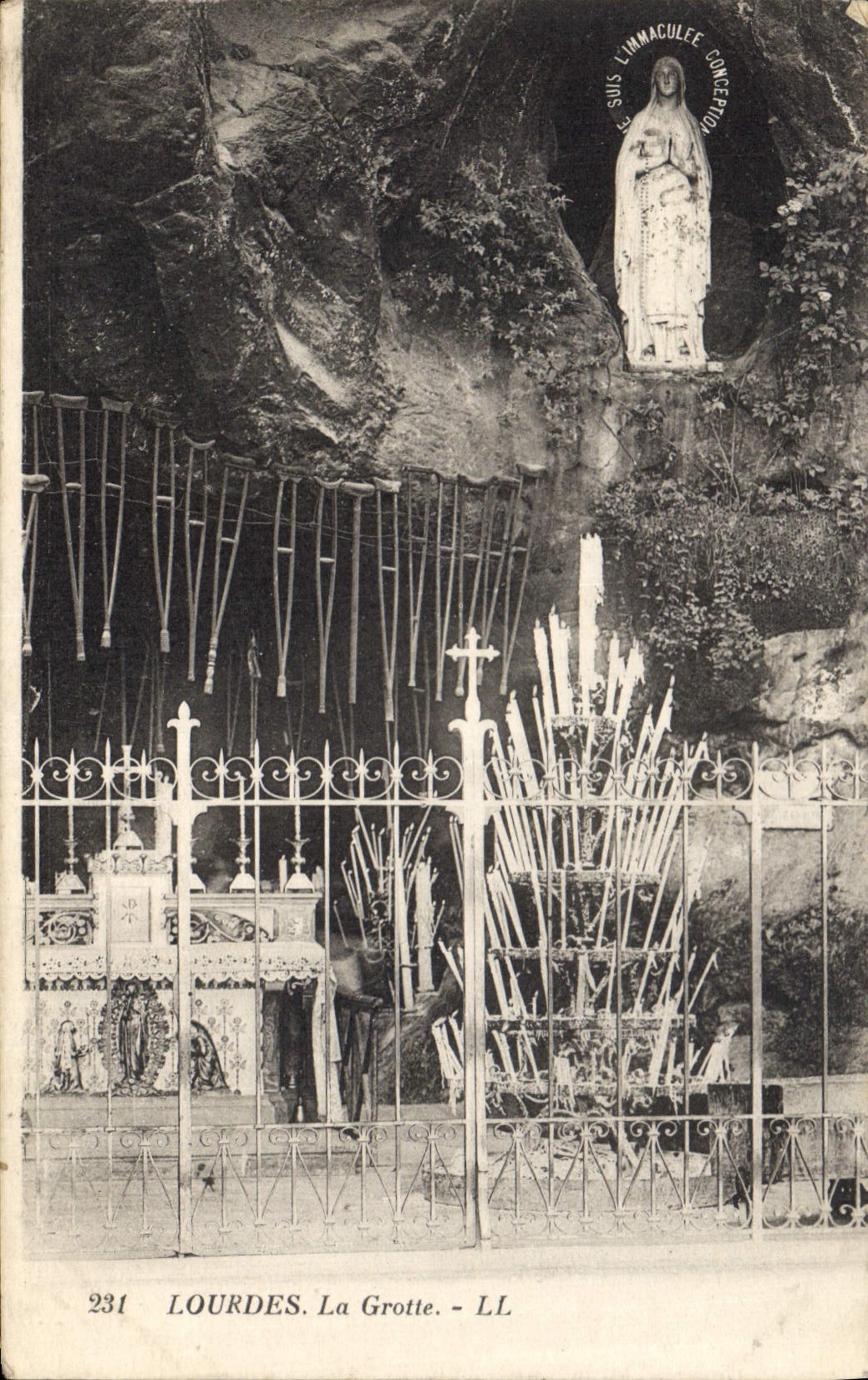 CPA Lourdes La Grotte 