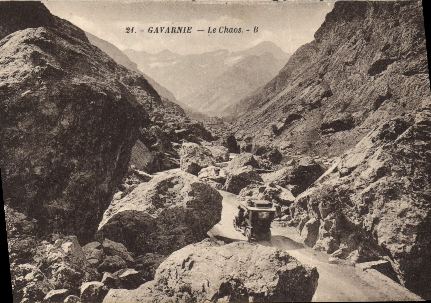 CPA Gavarnie Le Chaos 