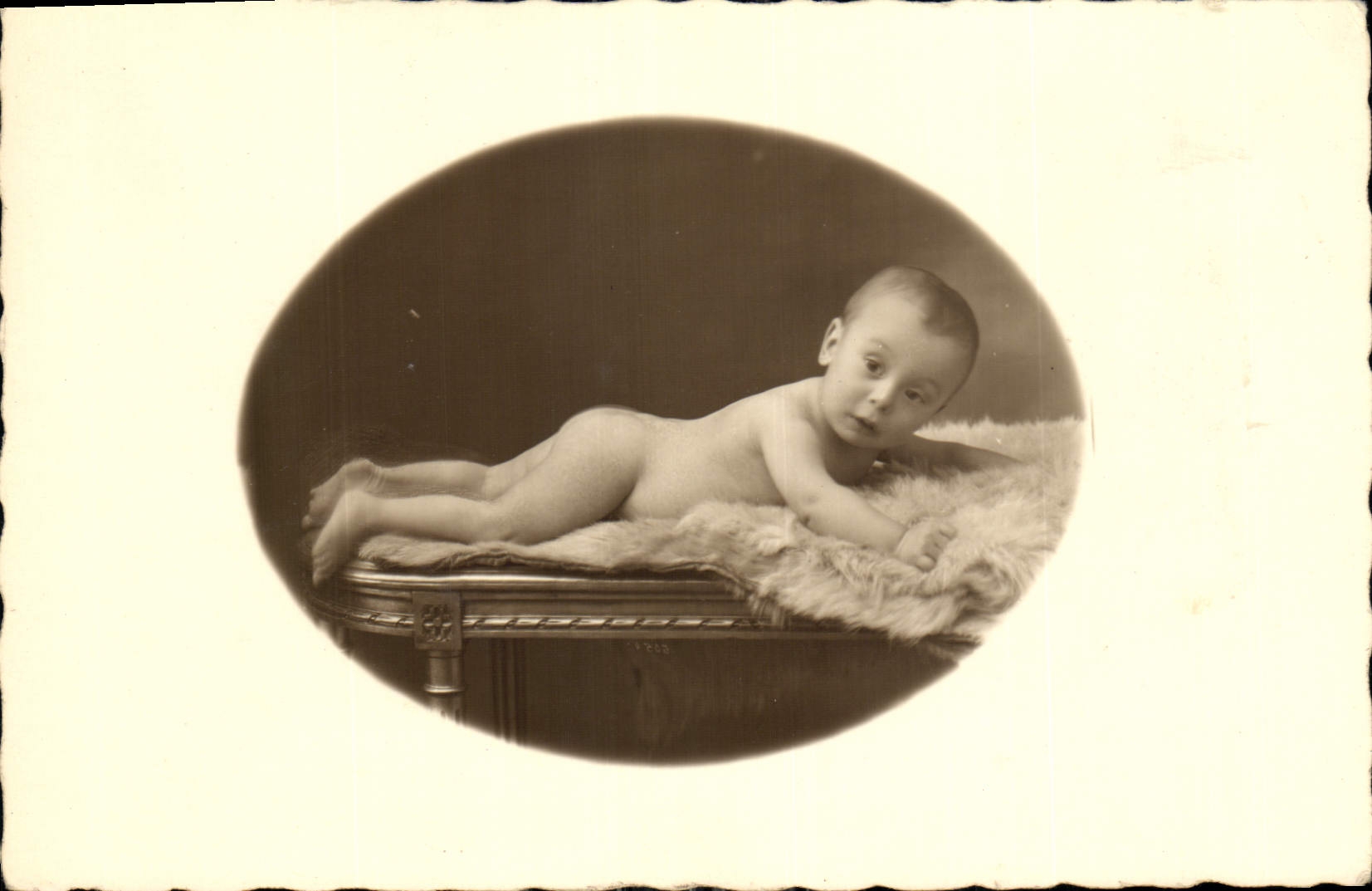 CARTE PHOTO Enfant Bebe