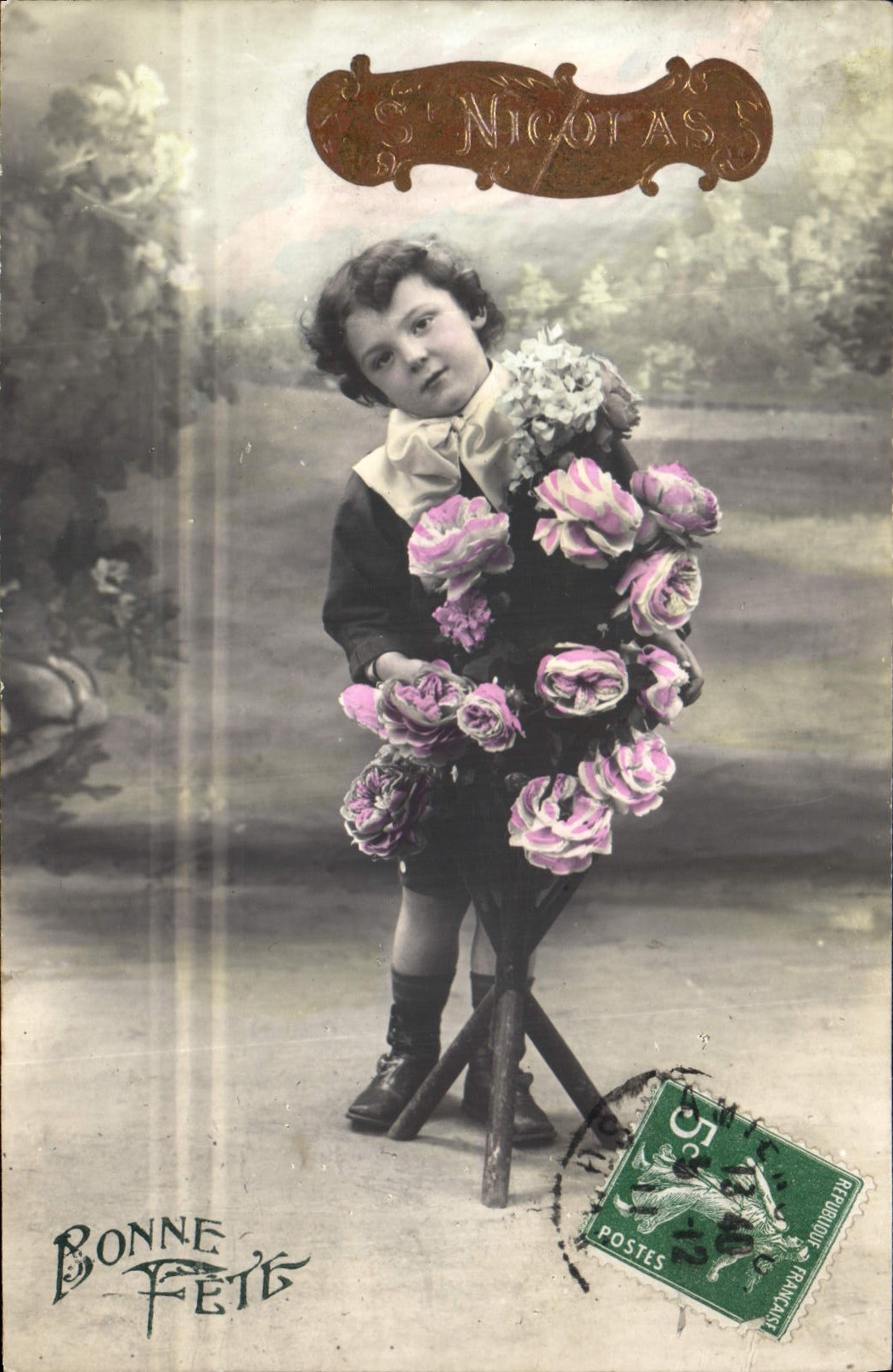 CPA St Nicolas Enfant