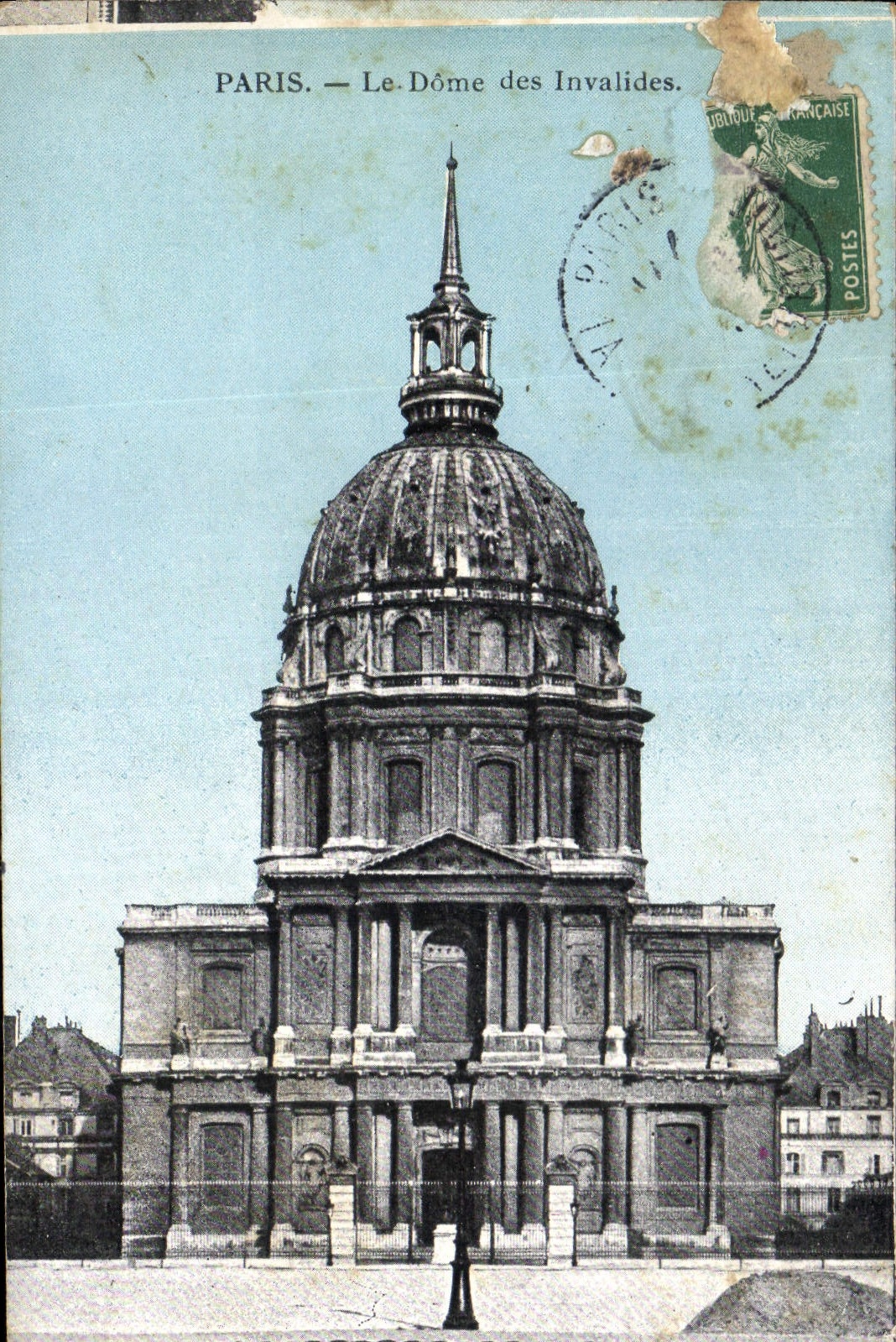 CPA Paris Le Dome des Invalides 