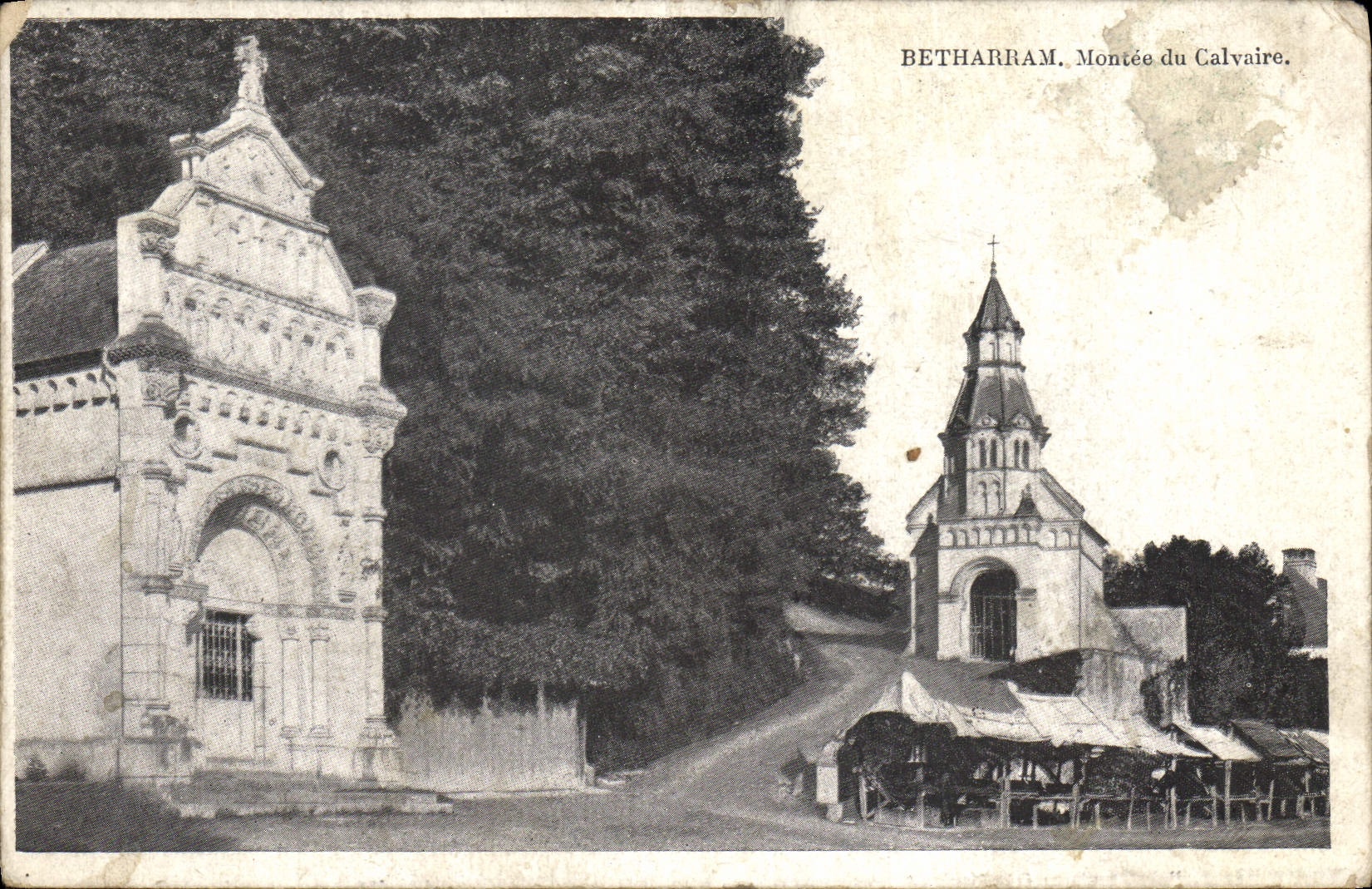 CPA Betharram Montee du Calvaire 