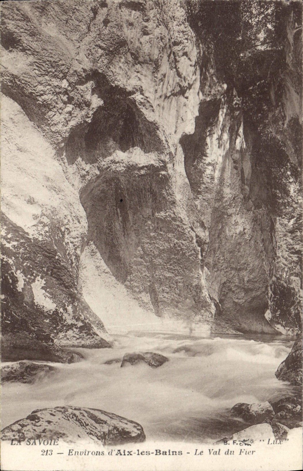CPA La Savoie Environs d'Aix les Bains le Val du Fier 