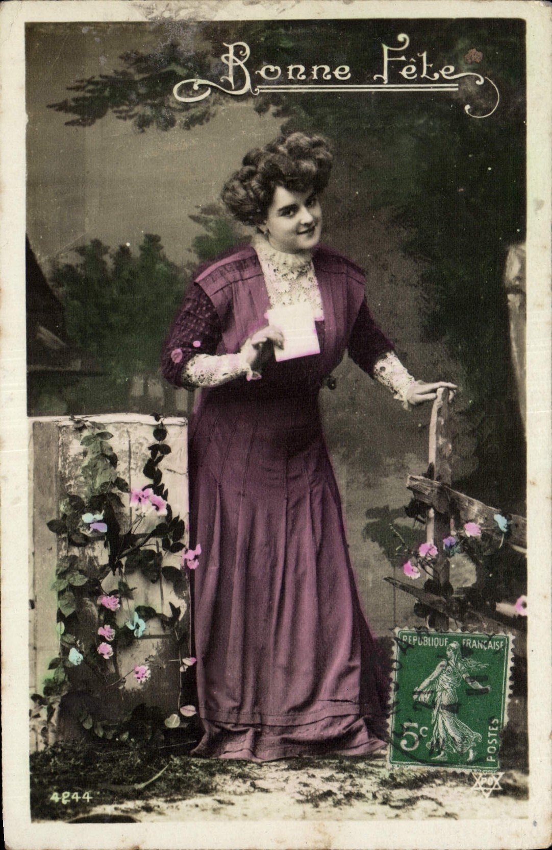 CPA Bonne fete Femme