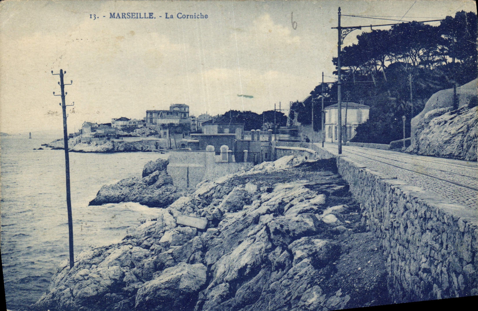 CPA Marseille la Corniche