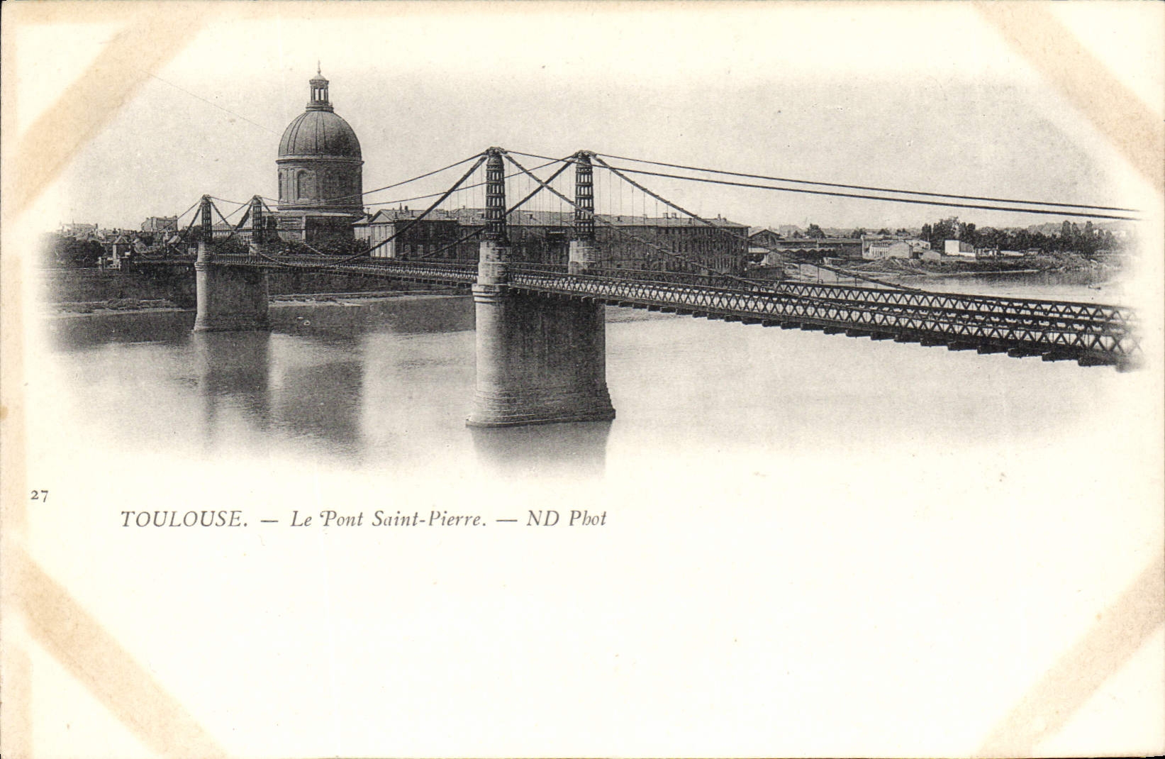 CPA Toulouse le Pont Saint Pierre 