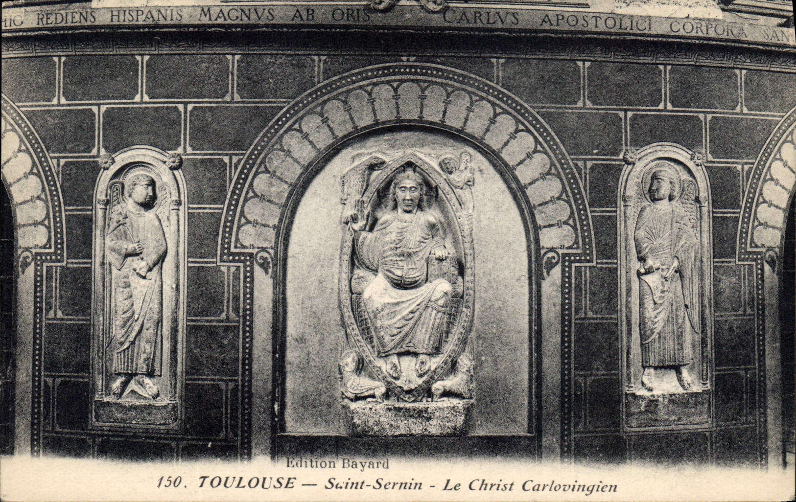 CPA Toulouse Saint Sernin le Christ Carlovingien
