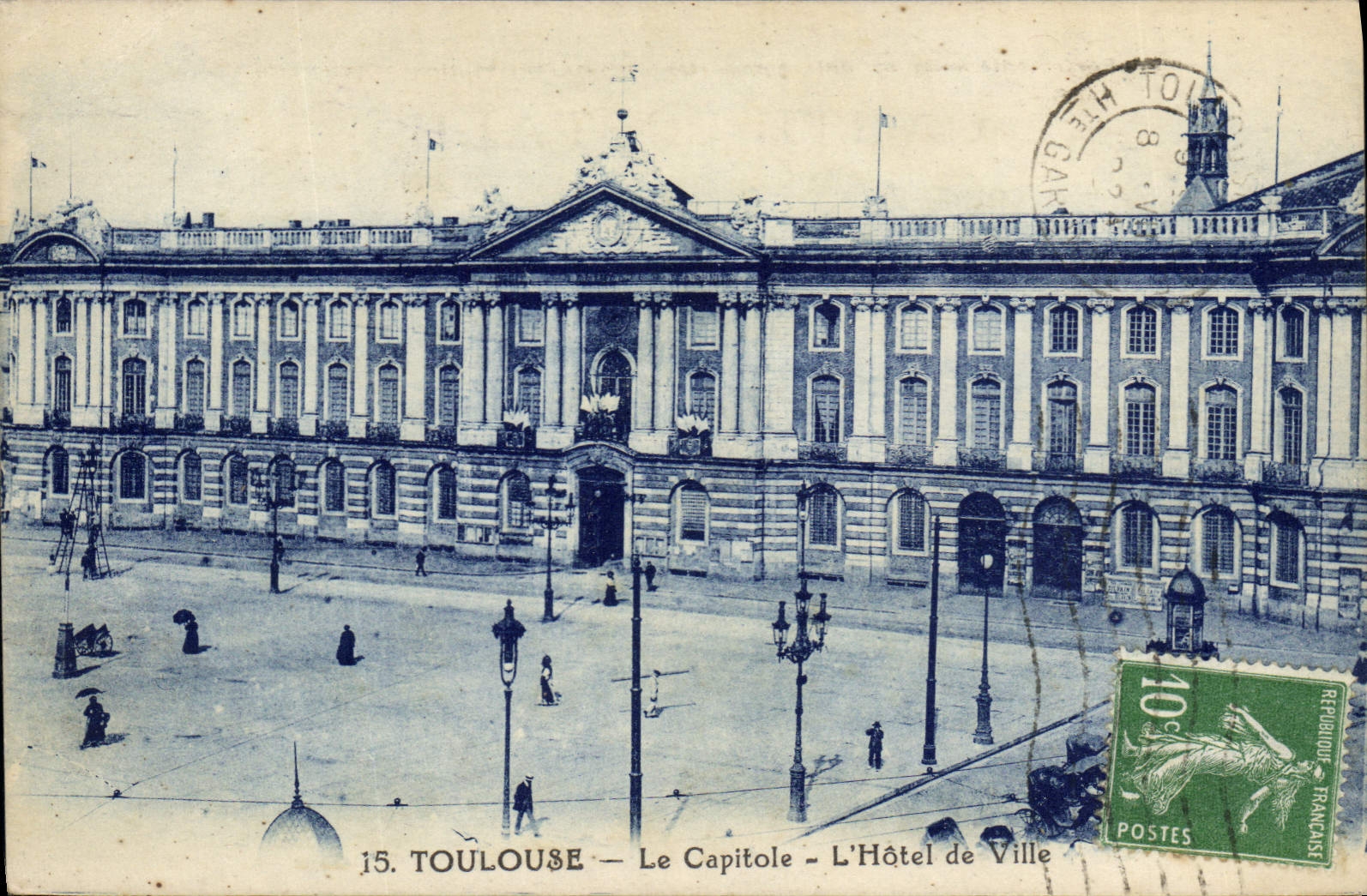 CPA Toulouse le Capitole l'Hotel de Ville 
