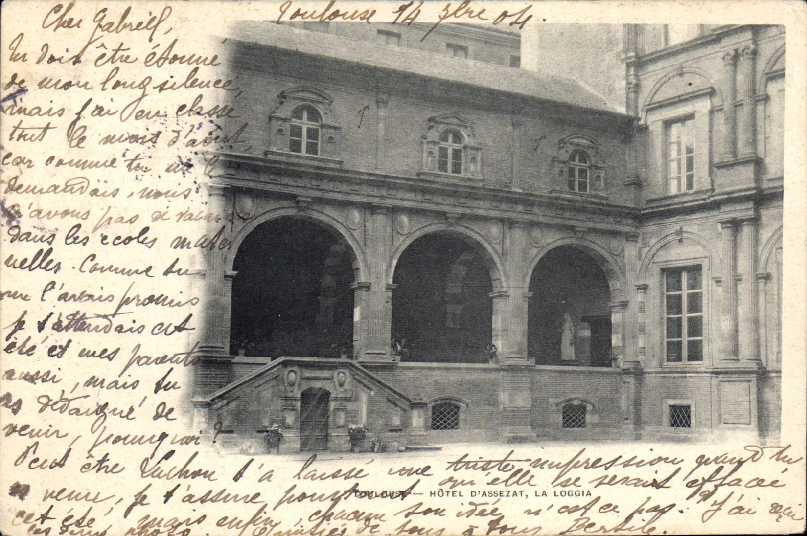 CPA Toulouse hotel d'Assezat la Loggia 