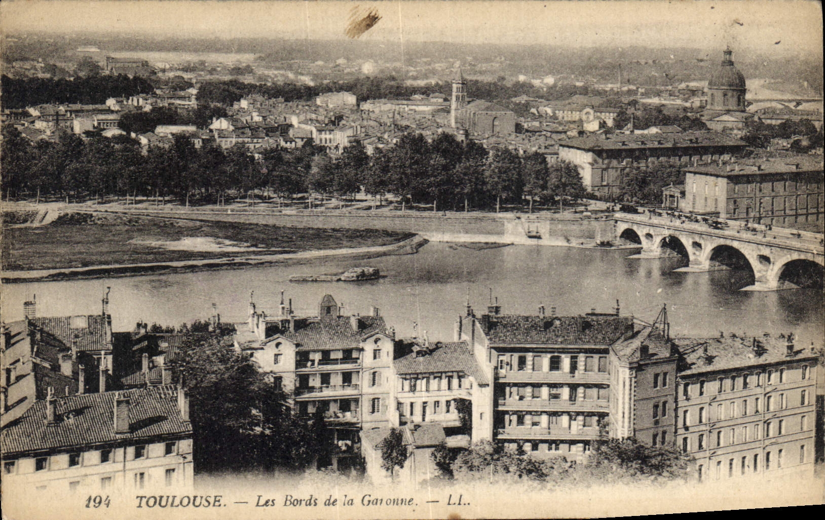 CPA Toulouse Les Bords de la Garonne 