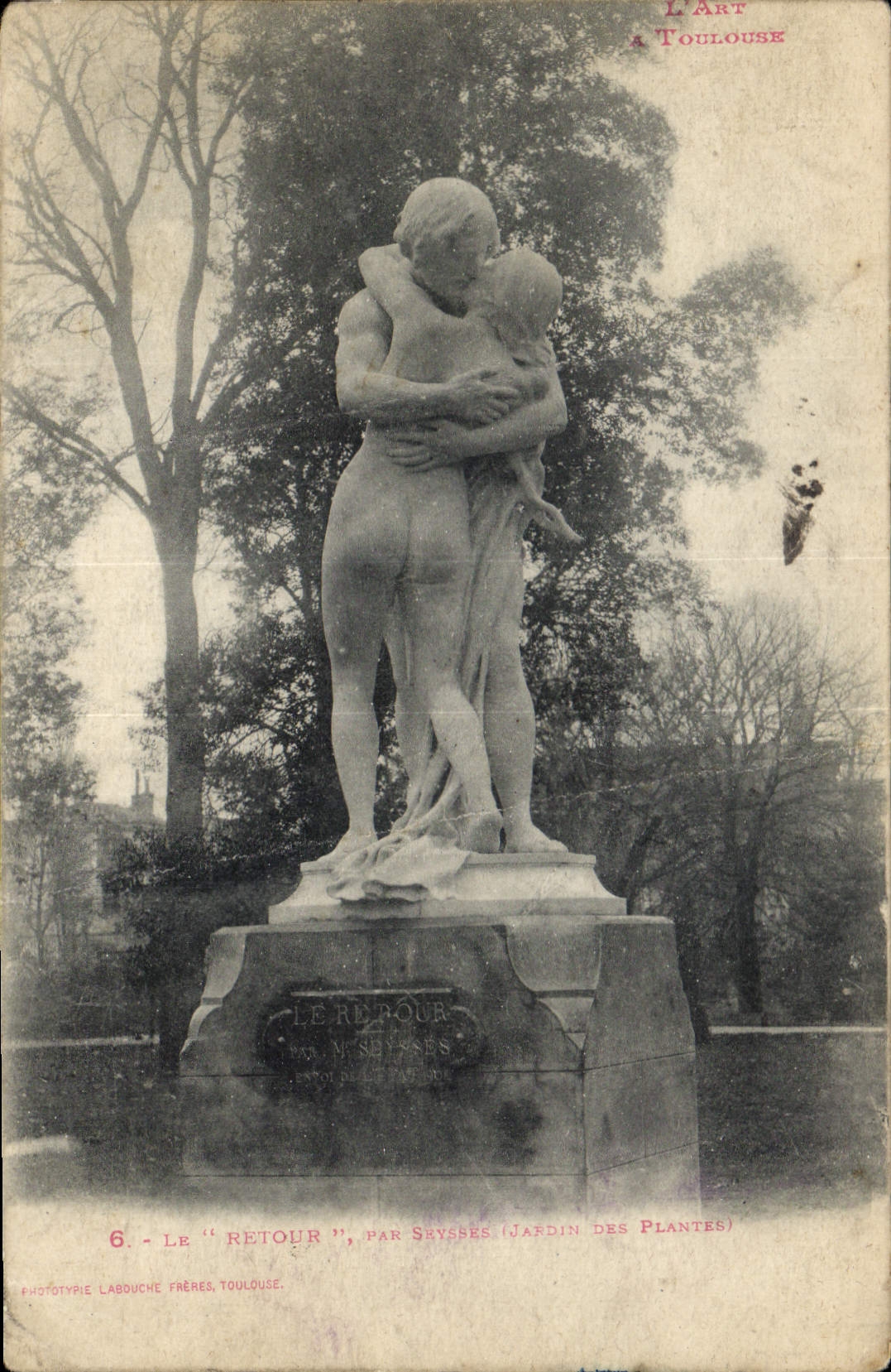 CPA L'Art de Toulouse La retour 