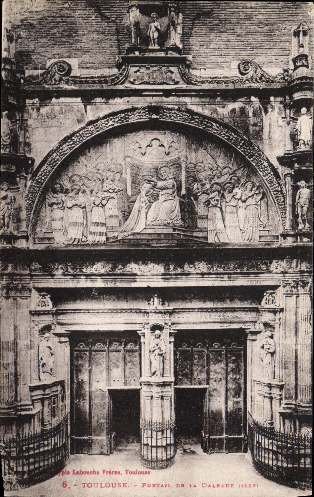 CPA Toulouse Portail de la Dalrade 