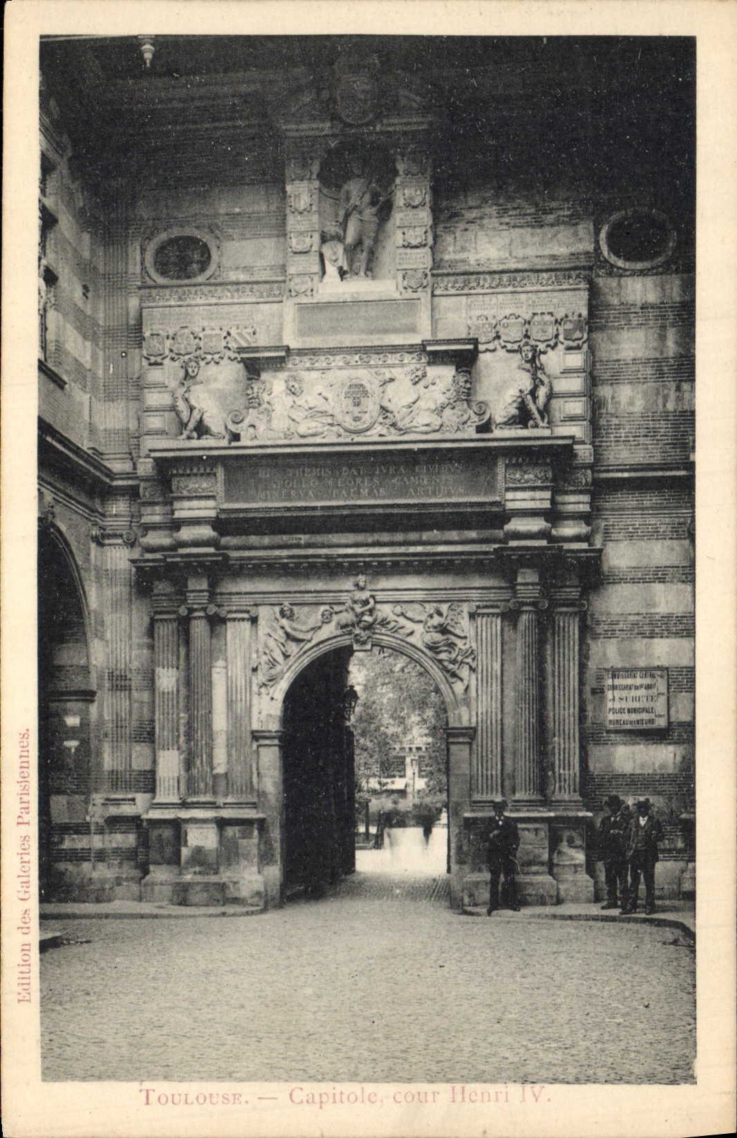 CPA Toulouse Capitole cour Henri IV 
