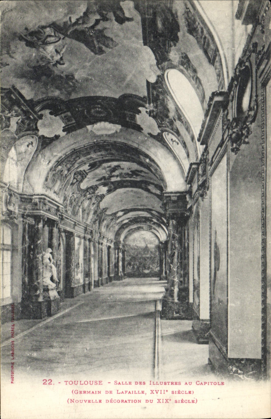 CPA Toulouse Salle des Illustres au Capitole 