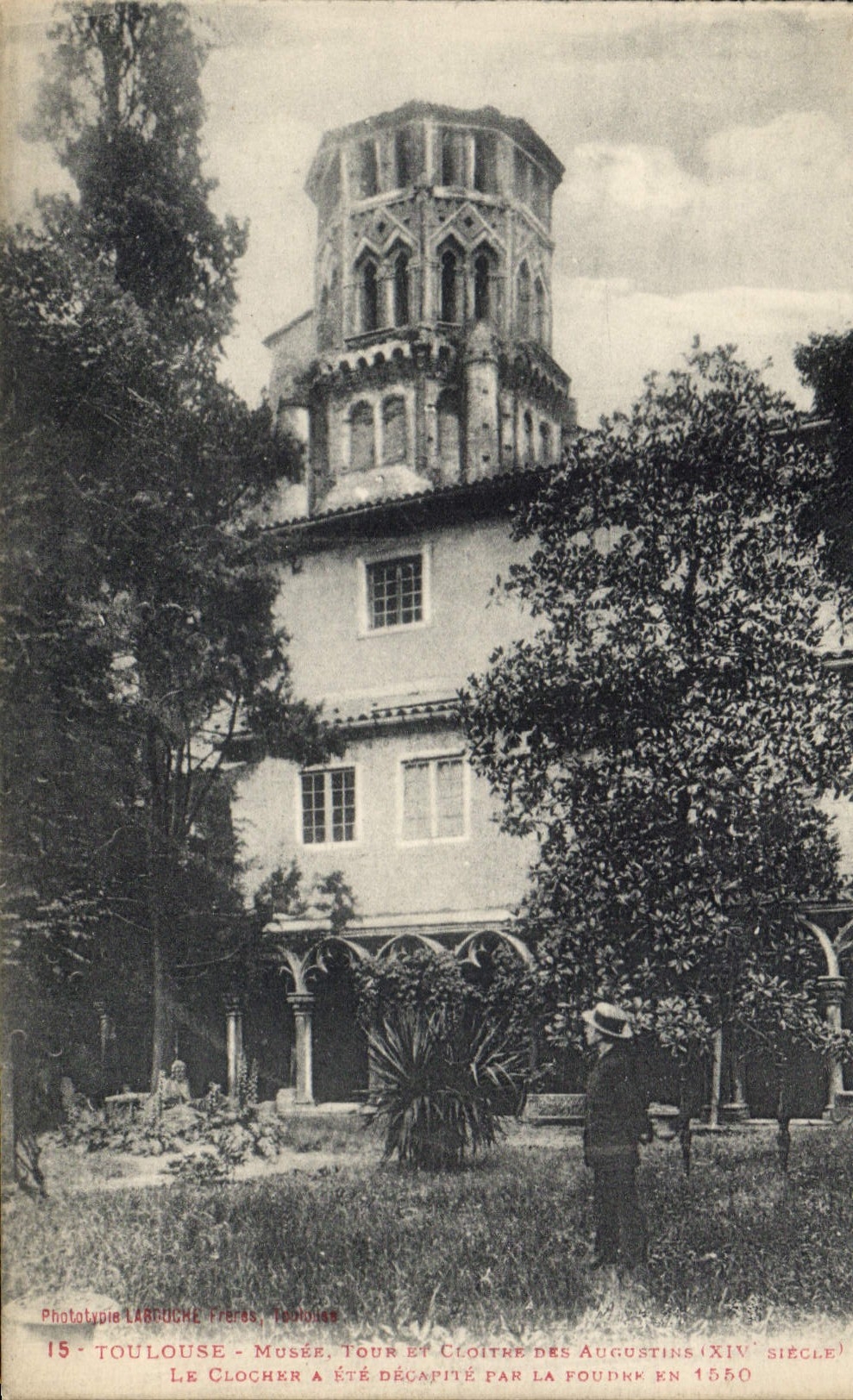 CPA Toulouse Musee Tour et Cloitre des Augustins