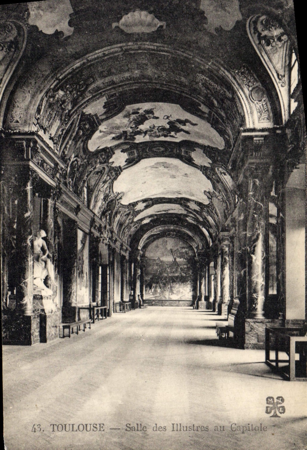 CPA Toulouse Salle des Illustres au Capitole 