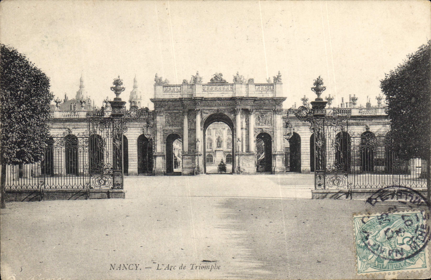 CPA Nancy L'Arc de Triomphe 