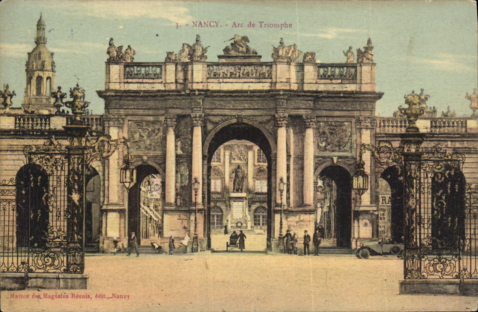 CPA Nancy Arc de Triomphe 