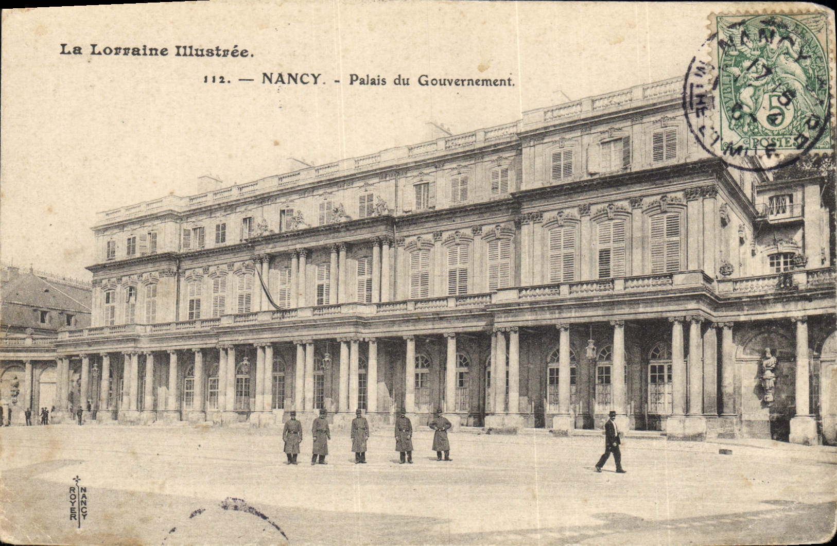 CPA La Lorraine Illustree Nancy Palais du Gouvernement