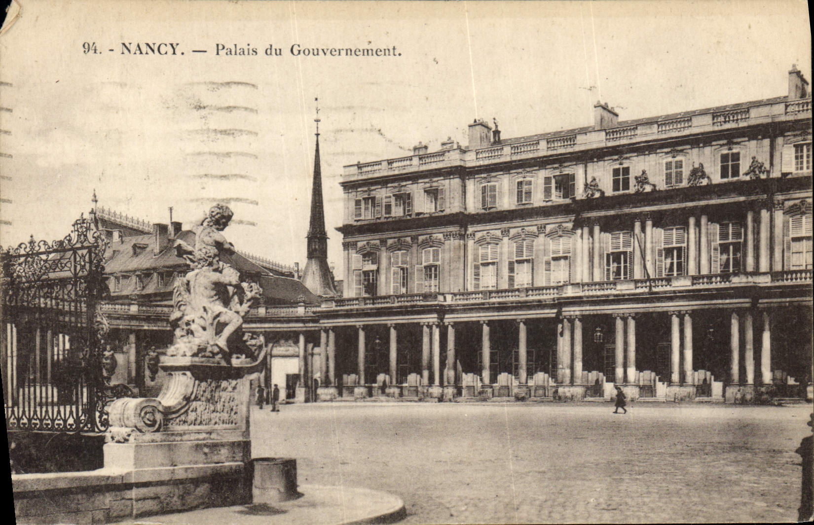 CPA Nancy Palais du Gouvernement 