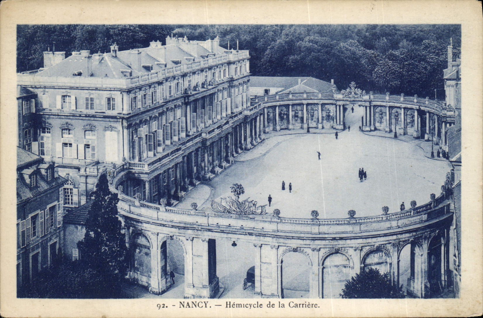CPA Nancy Hemicycle de la Carriere 