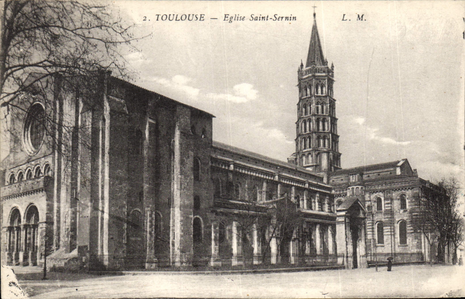 CPA Toulouse Eglise Saint Sernin 